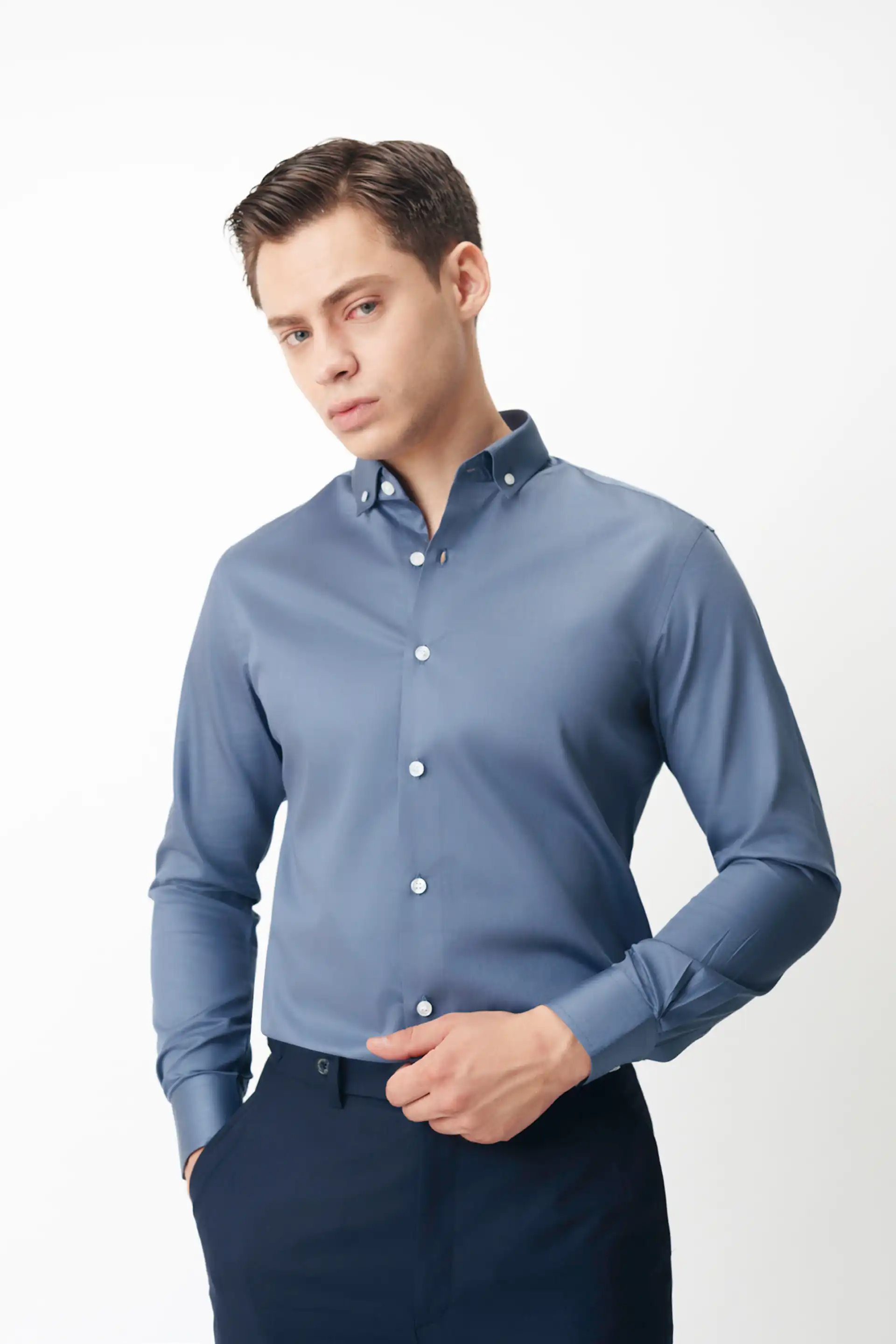 Blue Oxford Shirt