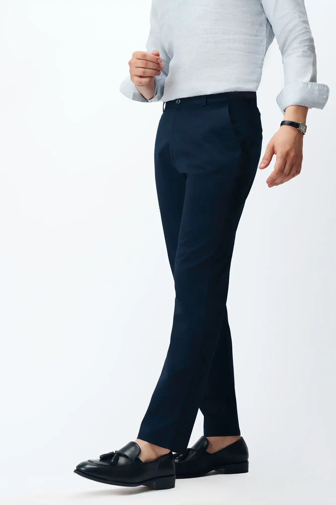 Navy Chinos Pants
