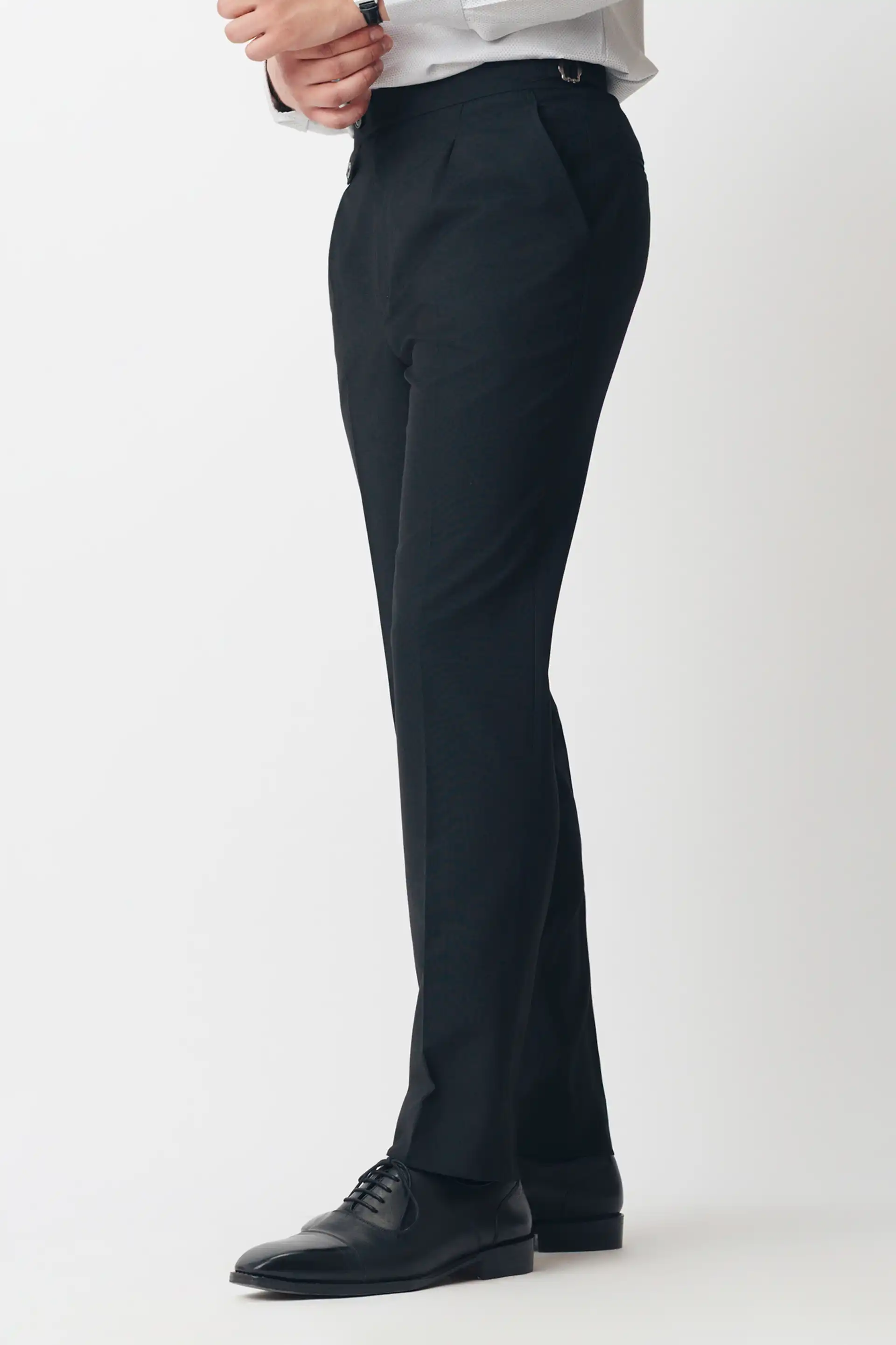 Black Neapolitan Pants