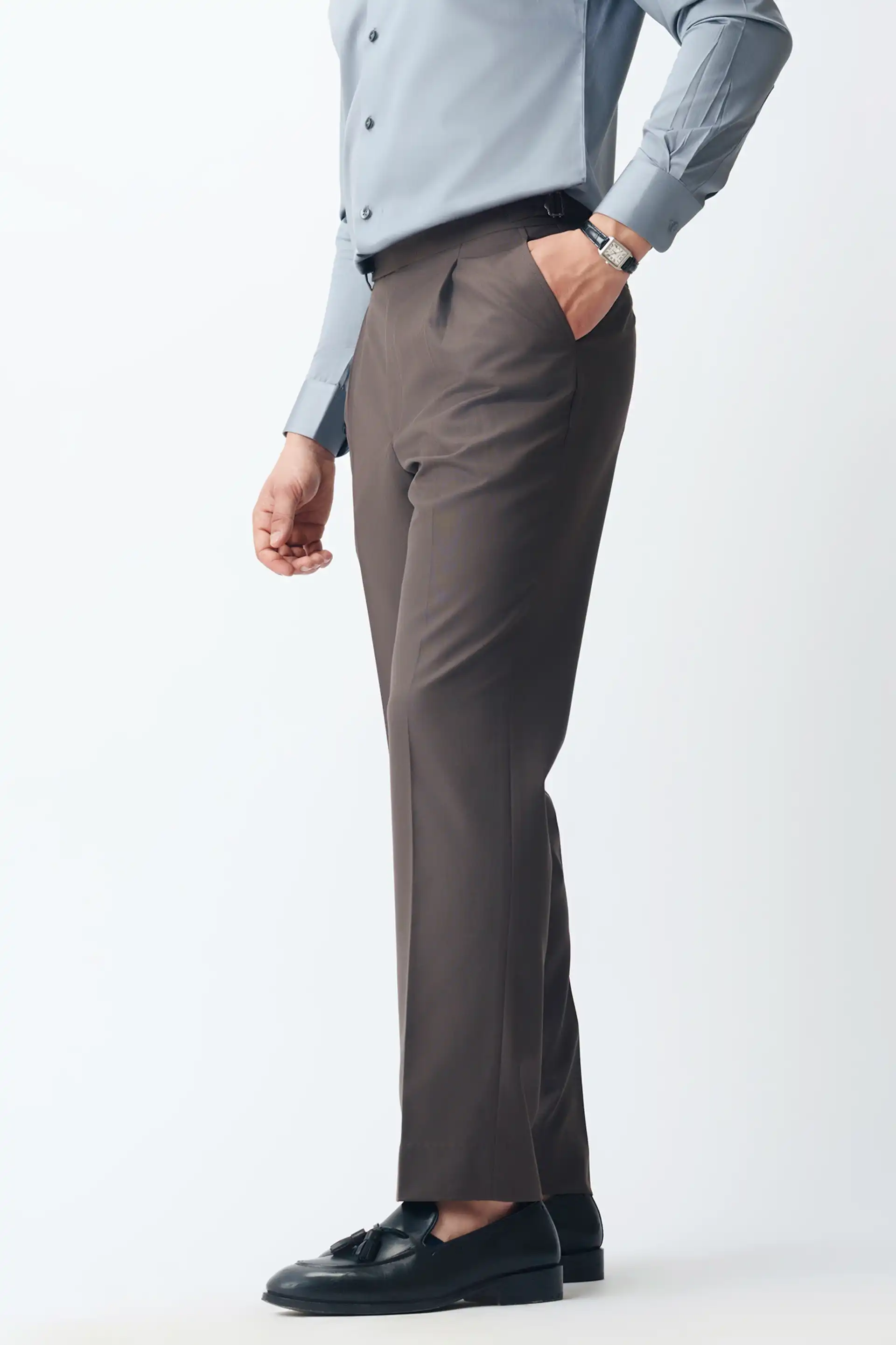 Brown Neapolitan Pants