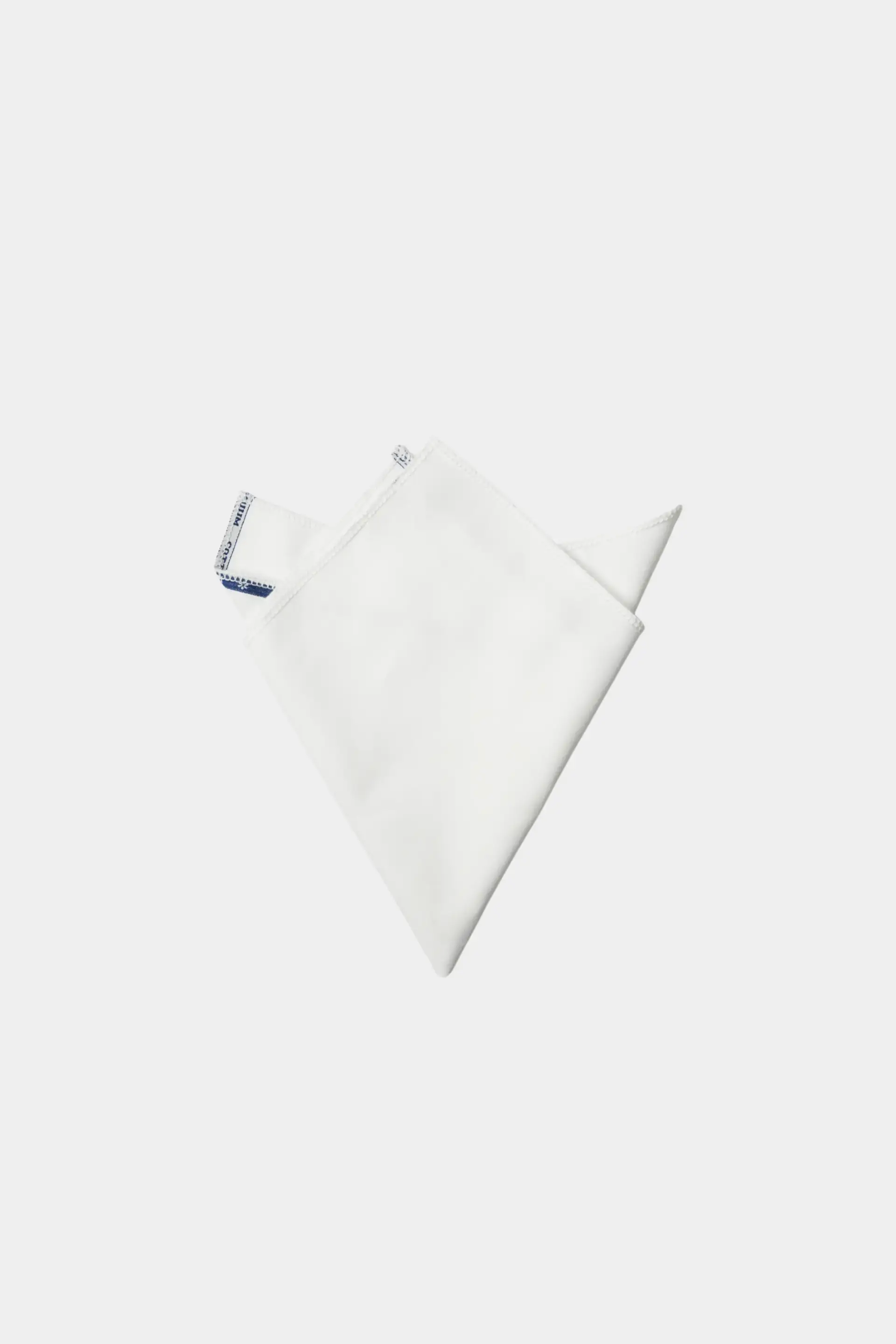 White Pocket Square